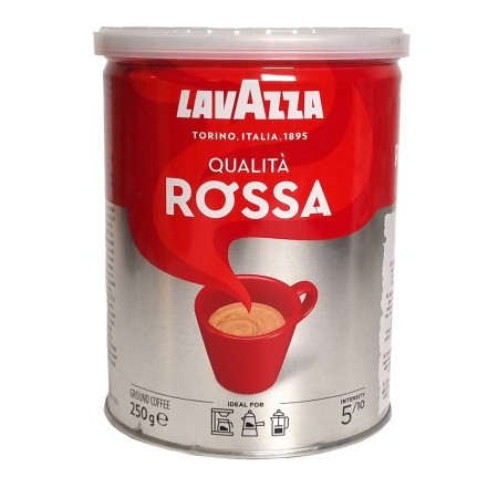 Кофе Lavazza Qualita ROSSA молотый в ЖБ